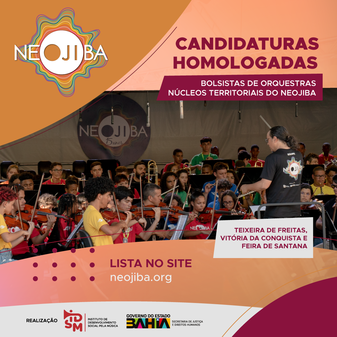 Notícias - NEOJIBA - Núcleos Estaduais de Orquestras Juvenis e Infantis da  Bahia